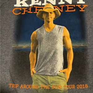 Kenny Chesney 2018 Trip Around Sun Tour Tee XL